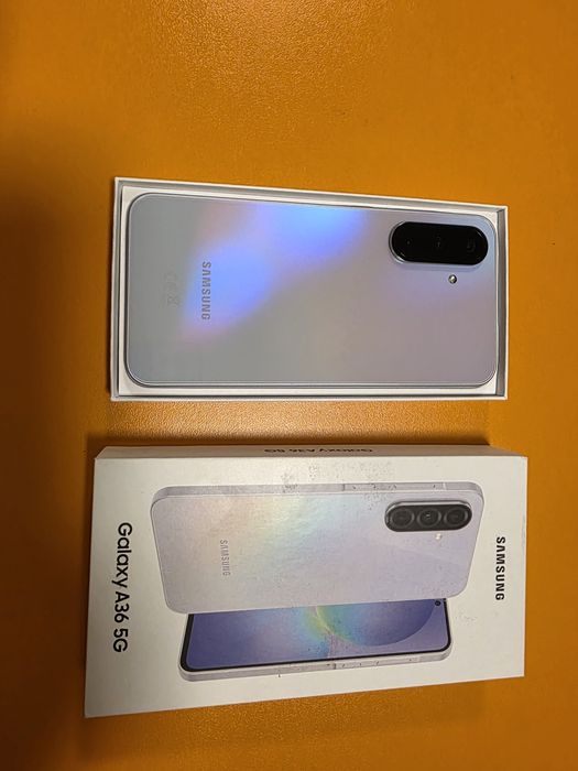 Samsung A36 5G 256gb 8gb ram resigilat Lavander factura garantie bonus