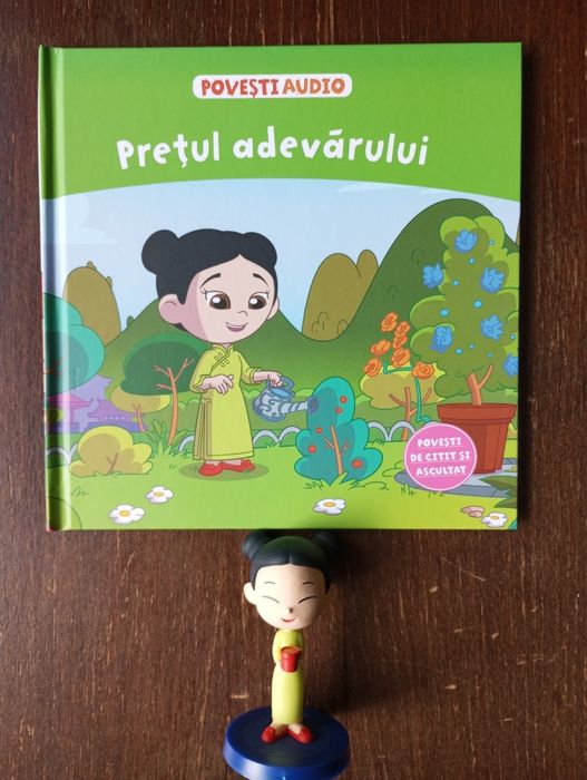 Cărți cu povesti audio și figurine