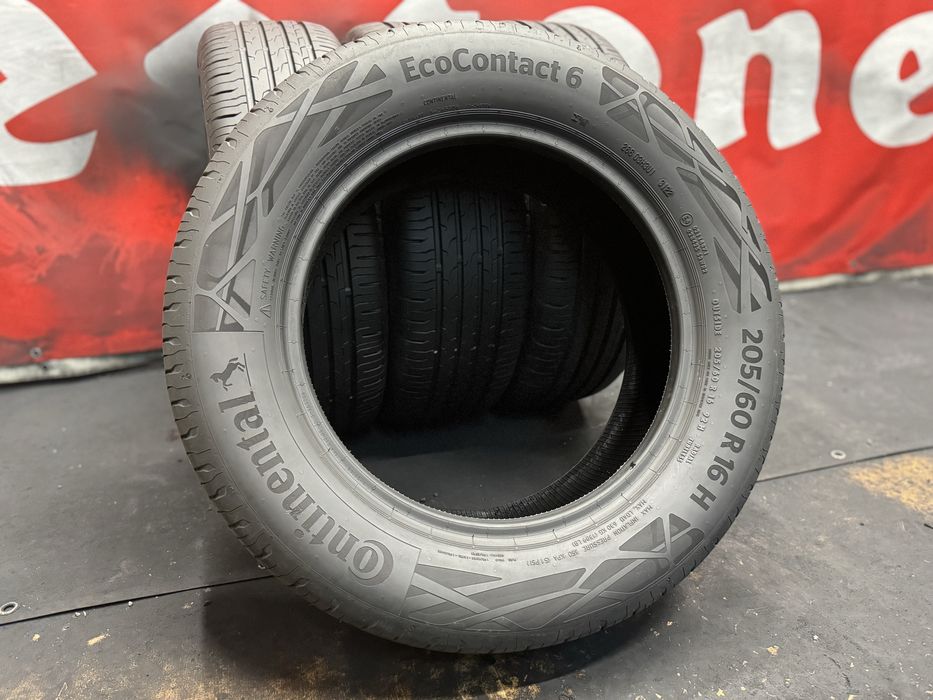 205 60 16, Летни гуми, Continental EcoContact6, 4 броя