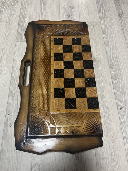 нарды-шахматы ручной работы