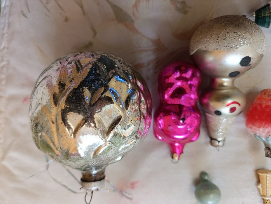 Ёлочные игрушки СССР