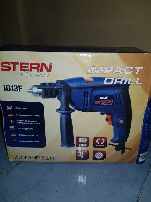 Stern(Austria)ID13F-mașină de găurit și înșurubat  cu percuție (710 W)