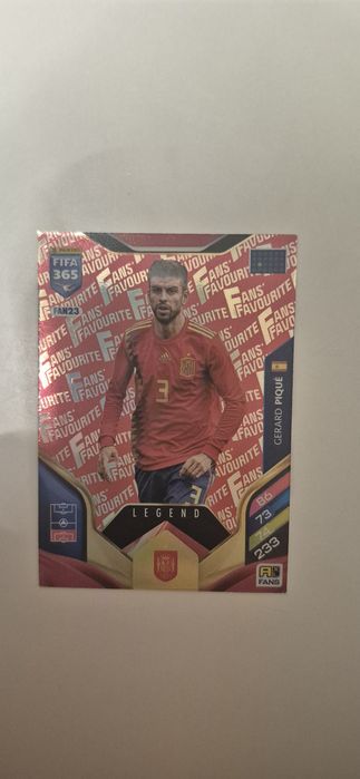 Gerard Pique Fifa 365 Panini