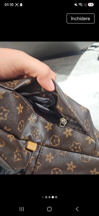 Rucsac mic cu model monogram