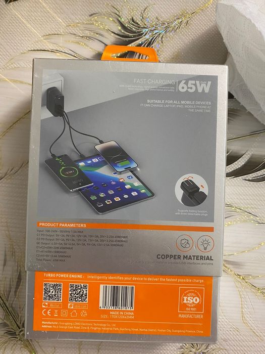 Адаптер питания LDNIO 65W Q366