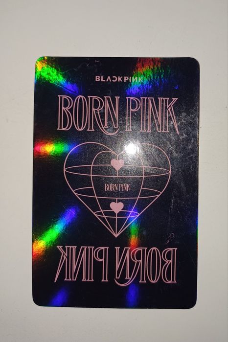 карты блэк пинк с наклейками