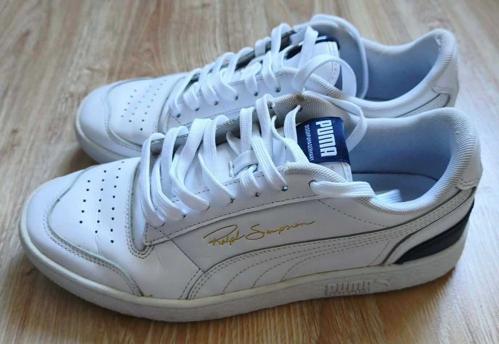 100% Оригинални мъжки маратонки от естествена кожа PUMA - RALPH SAMPSON!