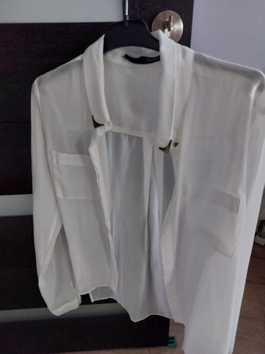 Cămașă eleganta  alba birou