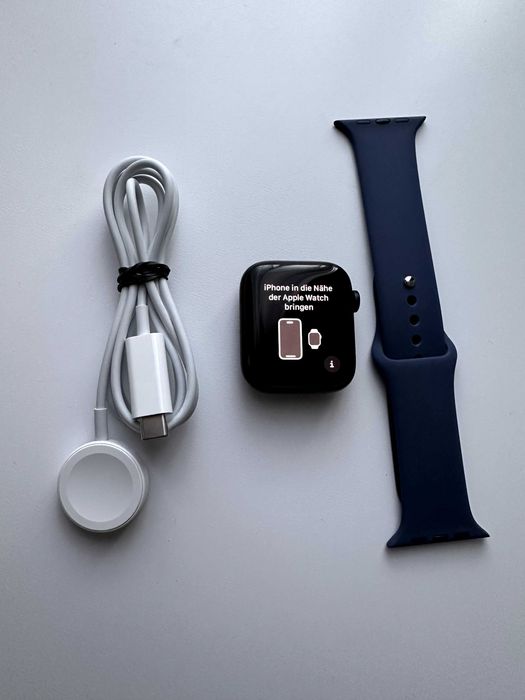 Apple Watch SE 2 44mm negru GPS baterie 100%