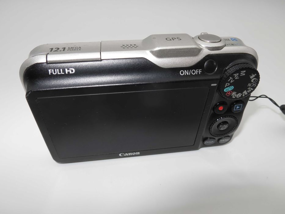 Canon PowerShot SX230 компактен цифров фотоапарат, дигитална камера 14x Оптичен Зум, Вграден GPS, HS System, Пълни Ръчни Контроли, работи Отлично!