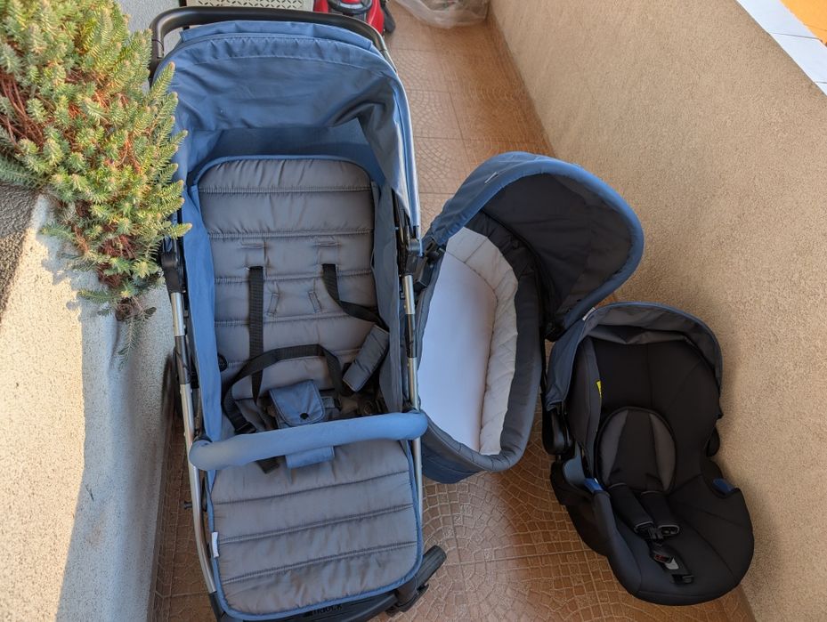 Cărucior Hauck RAPID 4 PLUS TRIO SET  în stare foarte bună