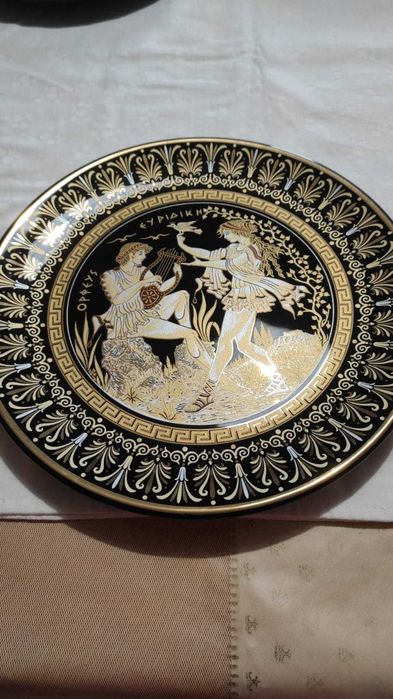 Декоративнаи чинии - 3 - гръцки порцелан