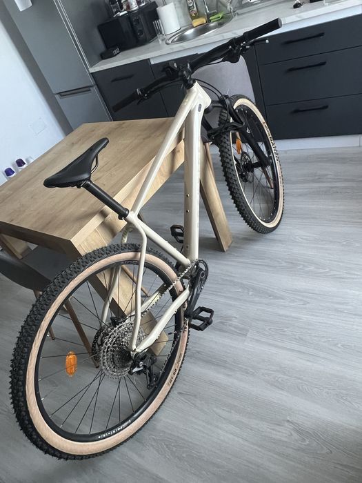Bicicletă MTB XC semi-rigidă 29" cadru aluminiu, RACE 540 Bej