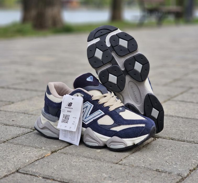 Adidasi New Balance 9060 Albastru Bleumarin - Full Box