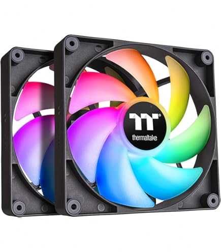 3 Броя 120мм ARGB Вентилатори ThermalTake за Охлаждане на Компютър Кутия