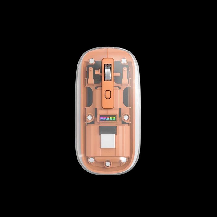 MARVO M810W simsiz sichqoncha — shaffof dizayn | беспроводная мышь