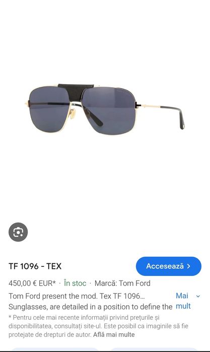 Ochelari Tom Ford