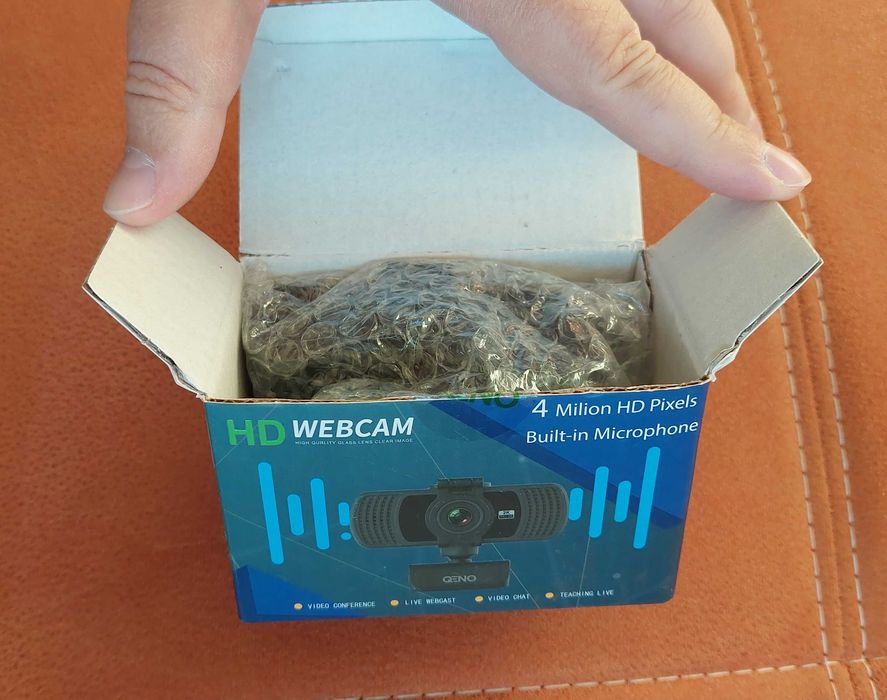 WebCAM Qeno 4 MP NOUA la cutie Calculator Sedinte Video
