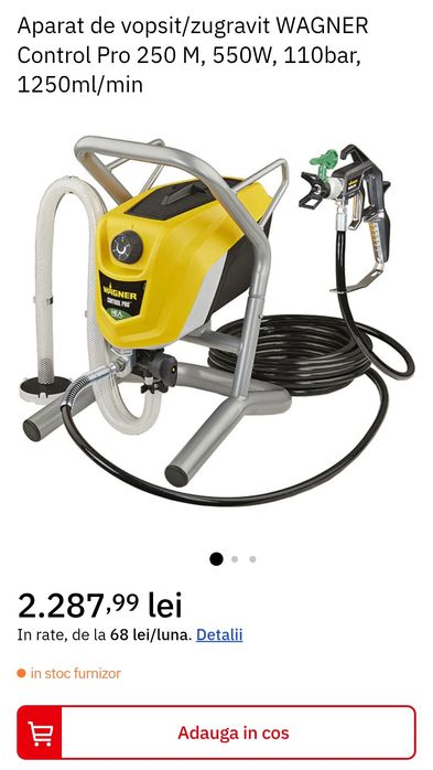 Pompa airles wagner pro 250 M