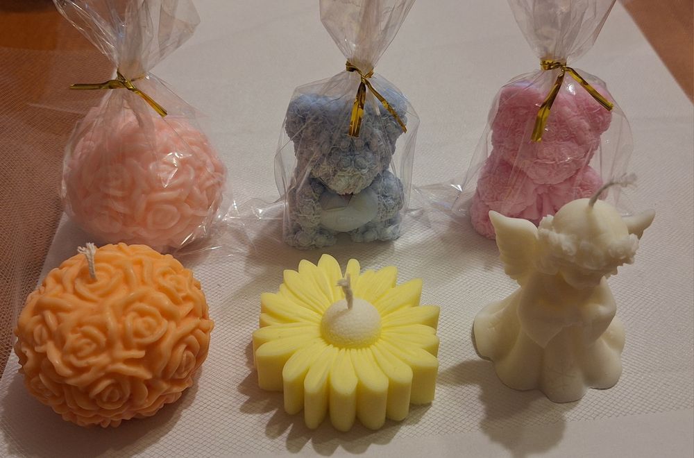 Соеви восъчни свещи