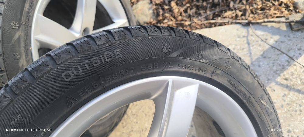 Зимни гуми 17 (без джантите)