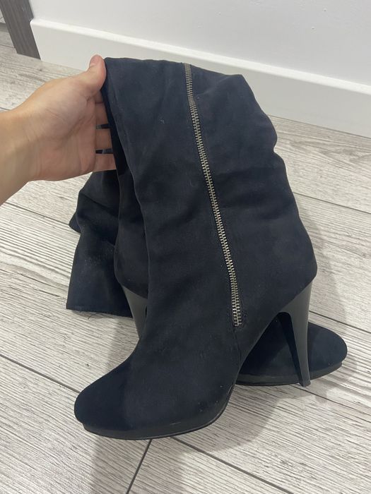 Cizme cu toc marimea 38