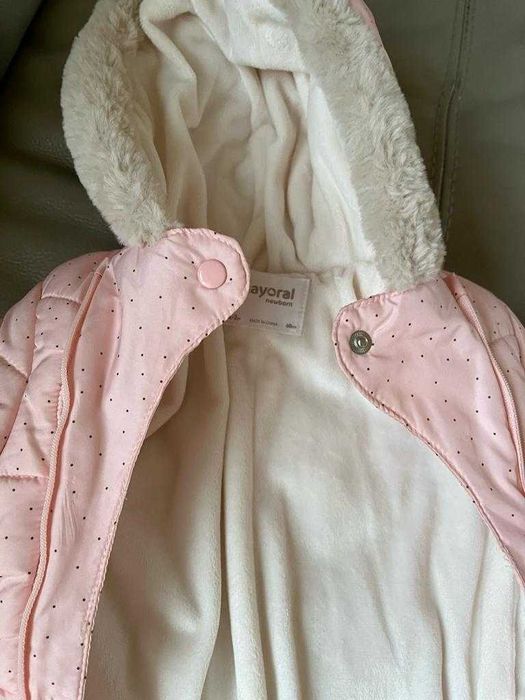 Salopeta fas overall iarna bebelusi Mayoral mărimea 60 - 0-2 luni