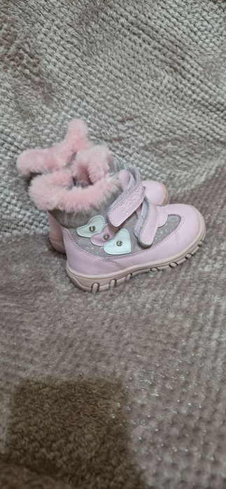 Сапоги детские для девочки зимние