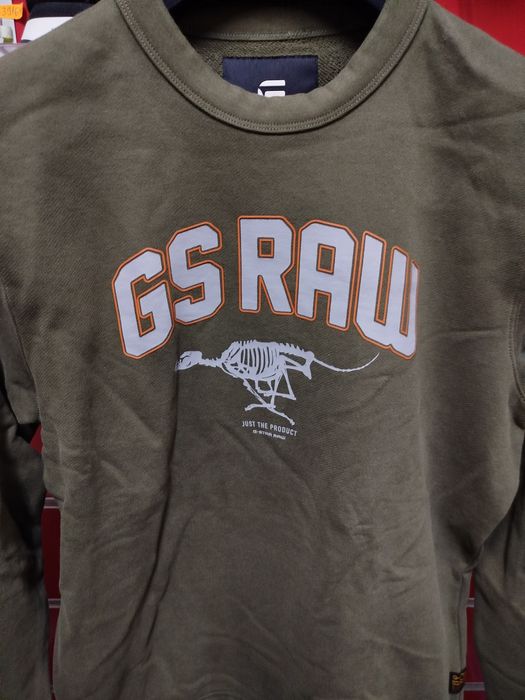 Оригинална блуза G-STAR RAW Skeleton S M L нова худи горнище суичър