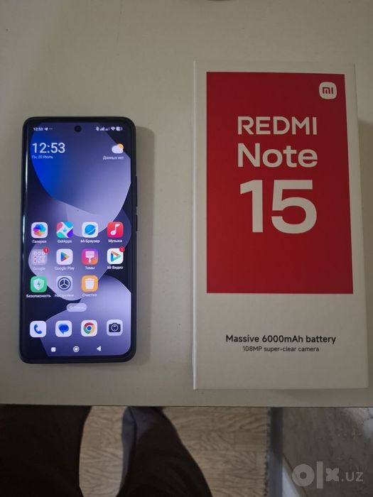 Redmi note 15 6/128gb
