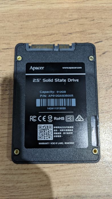 SSD Apacer 512 gb
