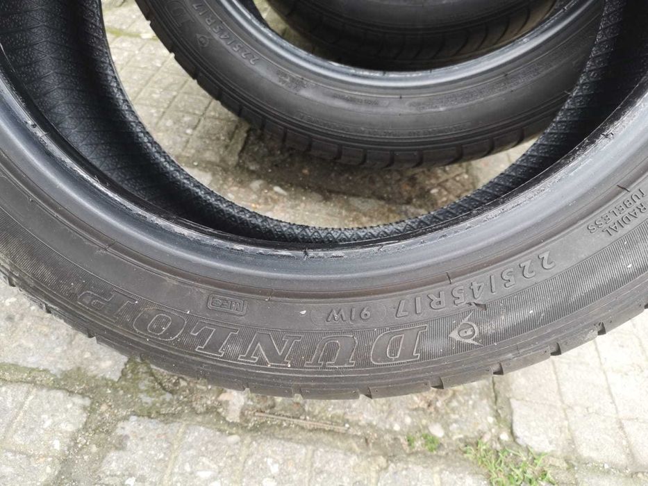 Летни гуми 225 45 17   DUNLOP SP SPORT FASTRESPONSA   4 броя   6+ мм грайфер