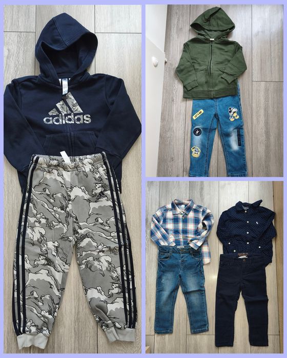 Комплект на Adidas + ризи,дънки,панталон,суичър на H&M,LC Waikiki