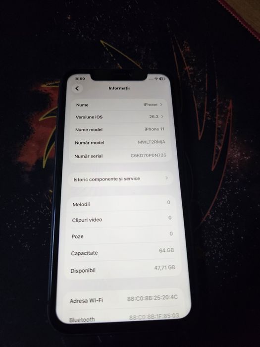 iPhone 11 codat operator