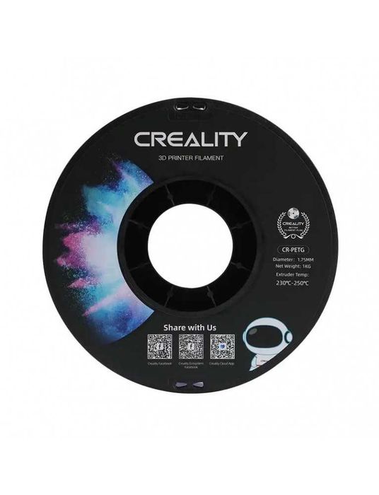 Filament imprimanta 3d CR-PETG Creality (negru)