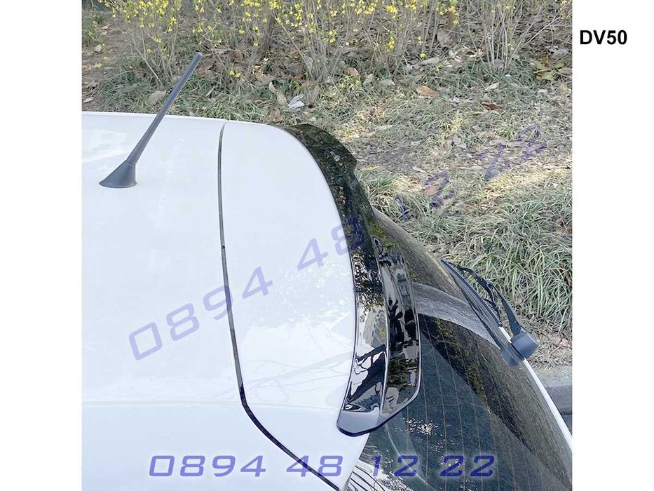 Тунинг Лип Спойлер Крило Багажник Капак VW Polo MK6 Поло 6 2018+