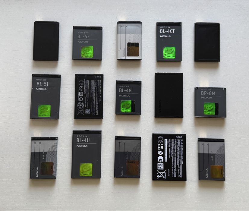 Baterii Originale NOKIA! BL-4U, BL-5C / 4C, BP-4L, BL-4B, BL-4CT, Etc!