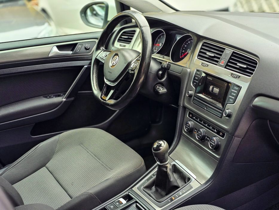 Vw Golf 7 Highline 2014 benzina Euro6 alb metalizat