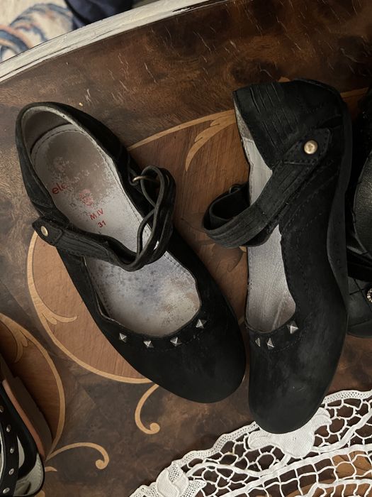 Pantofi de firma, din piele naturala Elefanten
