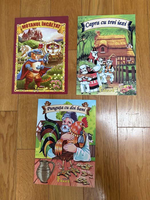 Set 4 carti Ion Creanga si altii