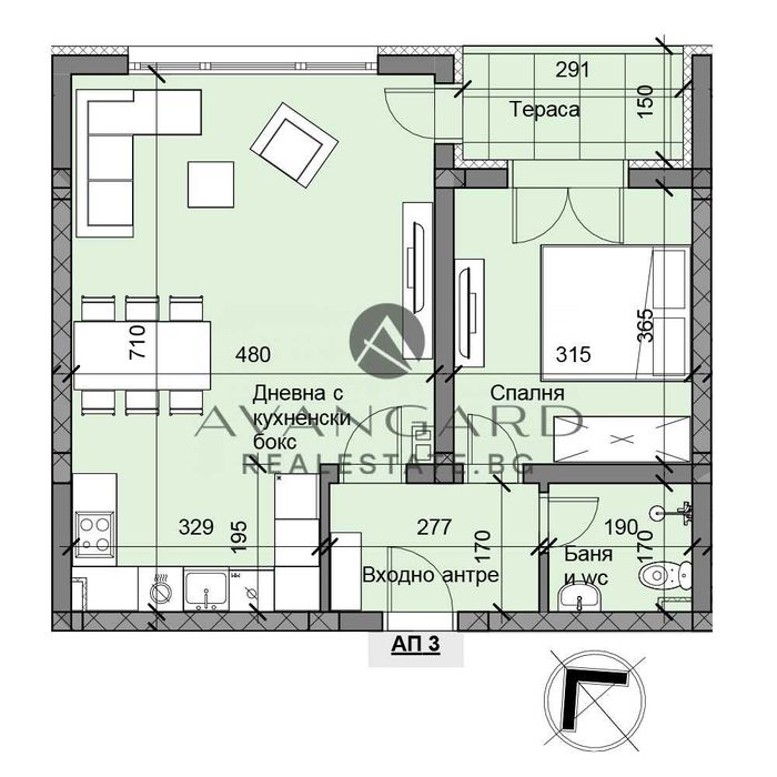 Продава се Двустаен апартамент в Пловдив, Остромила - 71 кв.м за 1198 €/кв.м - Снимка #5