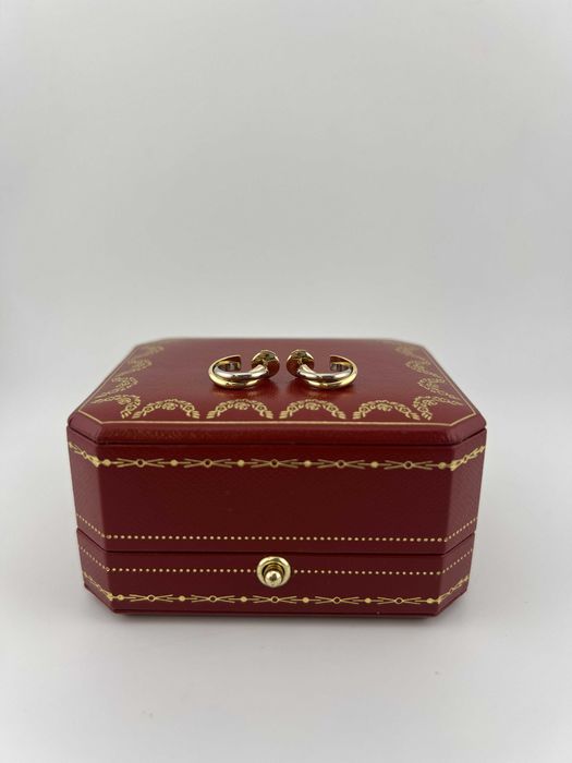 Серьги Cartier Trinity