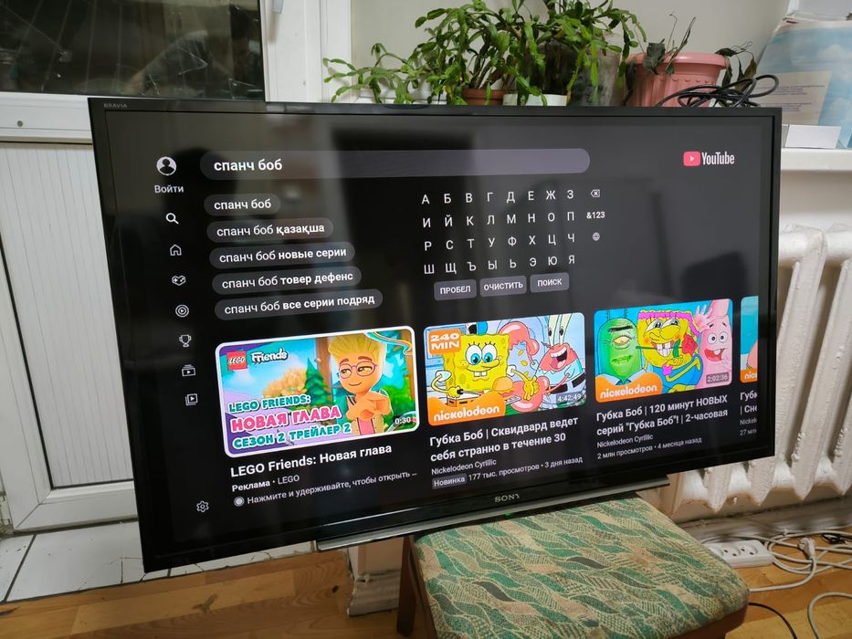 Смарт телевизор Sony Bravia 106 см WiFi YouTube