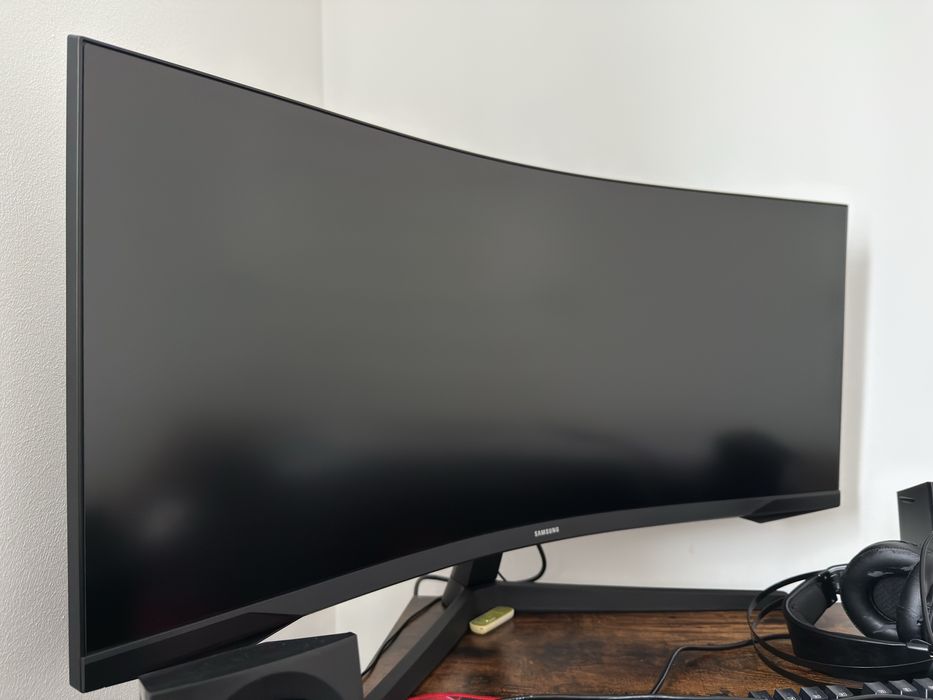 Monitor Curbat Samsung Odyssey G5 34 inch Curbat 165Hz WQHD impecabil fullbox