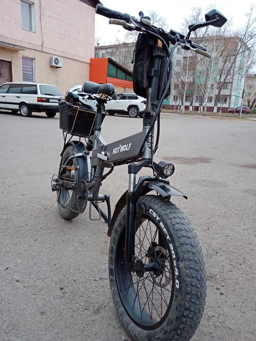 Электрофэтбайк 500W, аккумулятор 14A.ч