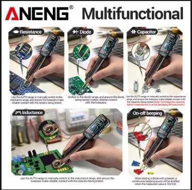 ANENG GN703 интелигентни пинсети LCR трстер.