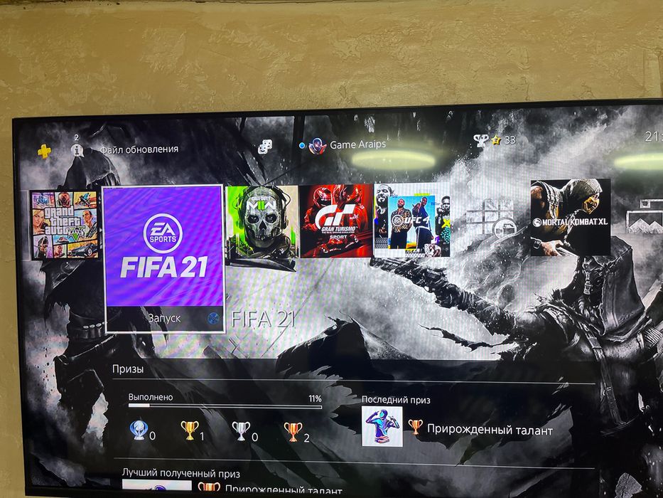 Пс4-слим на 500 гигабайт