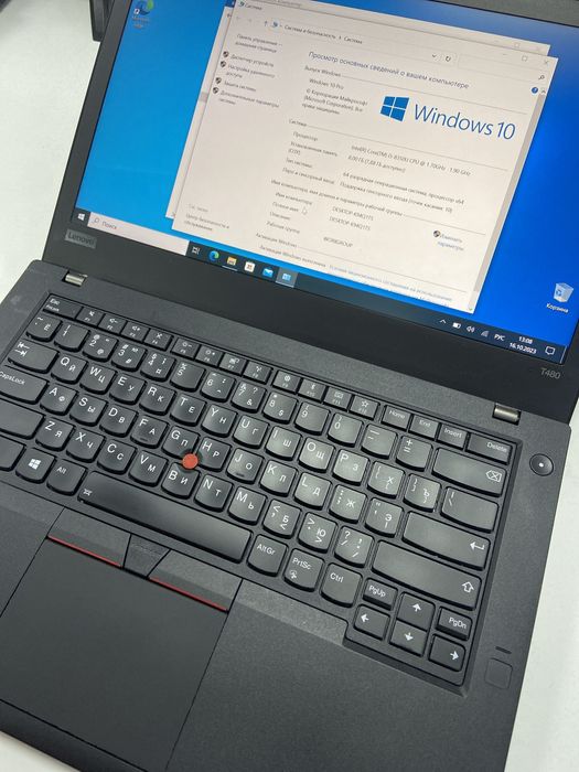Сенсорный ноутбук Lenovo ThinkPad T480 (Гарантия 2 года)