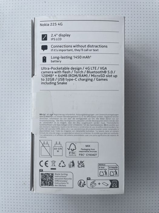 Nokia 225 4G  2025/Dark Blue