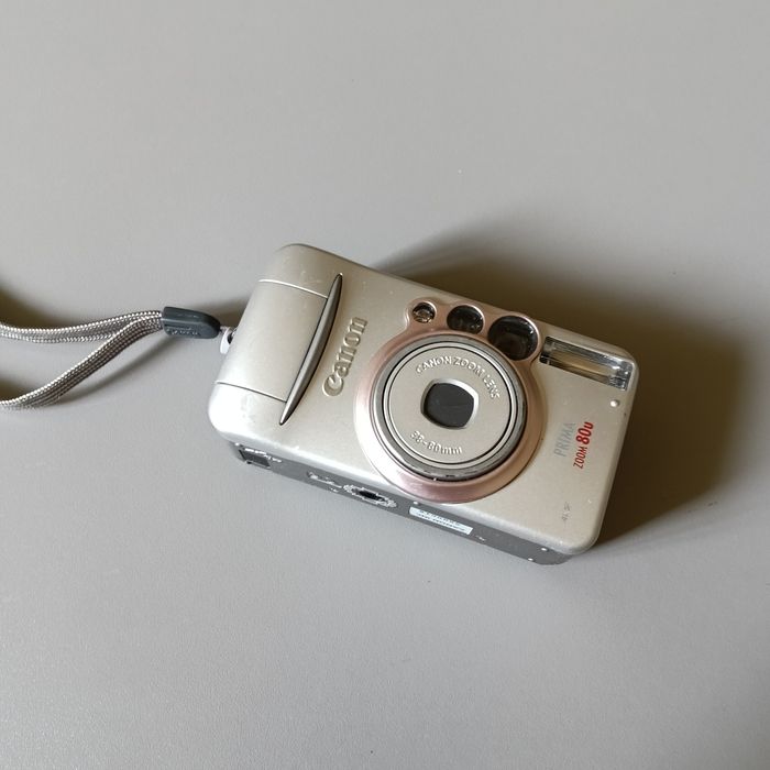 Olympus Mju Zoom 70 Deluxe, Canon Prima Zoom 80u, Rollei Prego  115 - aparate foto film 35mm